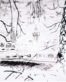 Vltava,  pohled na Vodárenskou věž  (#44)
